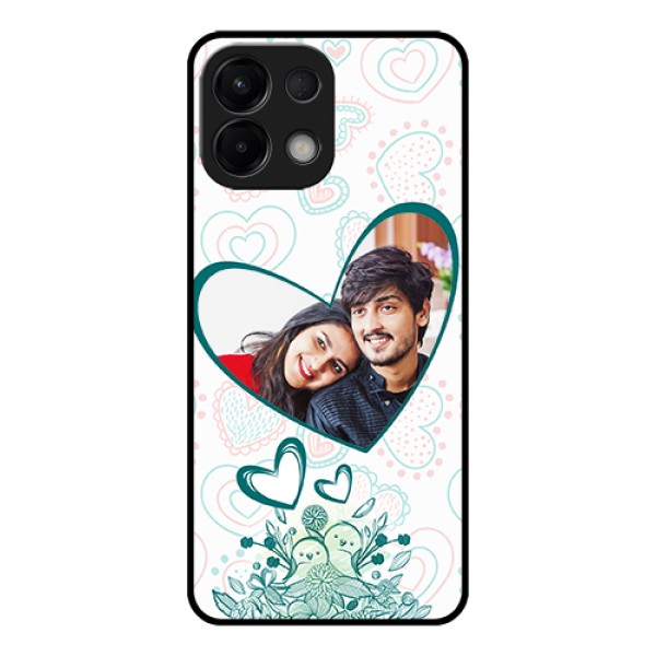 Oppo K13 5G Custom Glass Phone Case - Premium Couple Design