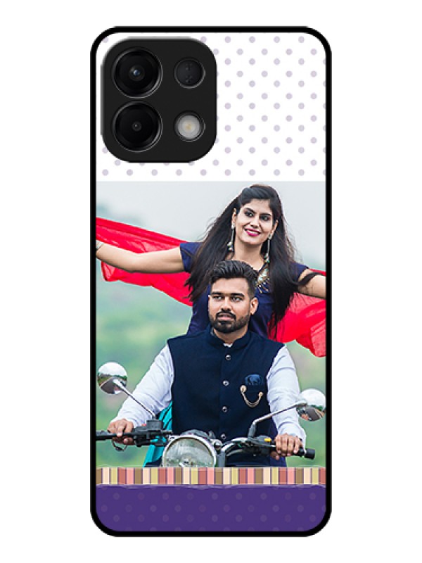 Custom Oppo K13 5G Custom Glass Phone Case - Cute Family Design