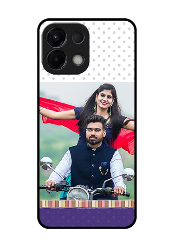 Oppo K13 5G Custom Glass Phone Case - Cute Family Design