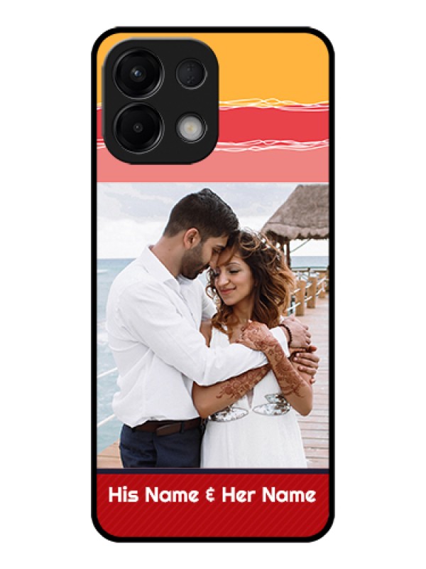 Custom Oppo K13 5G Custom Glass Phone Case - Colorful Case Design