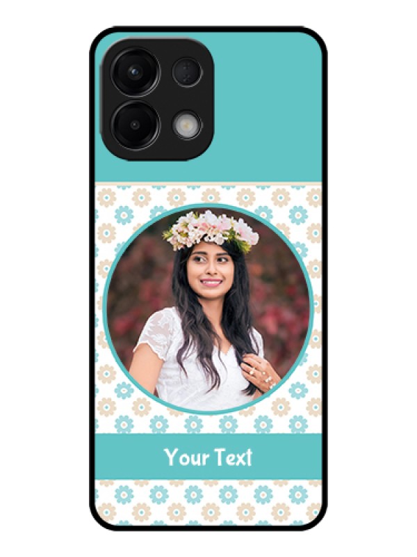 Custom Oppo K13 5G Custom Glass Phone Case - Beautiful Flowers Design