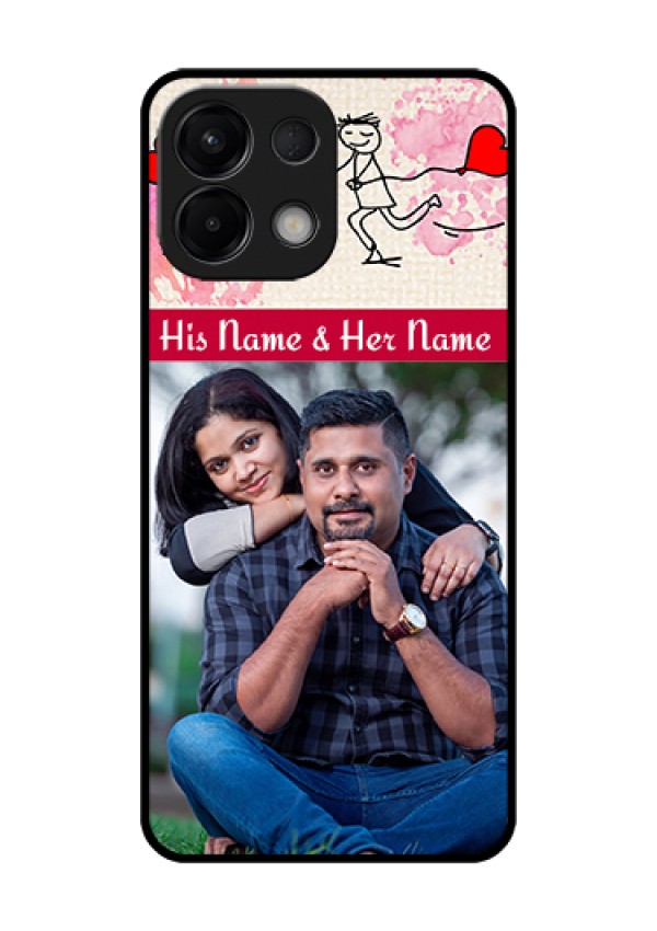 Oppo K13 5G Custom Glass Phone Case - You And Me Case Design