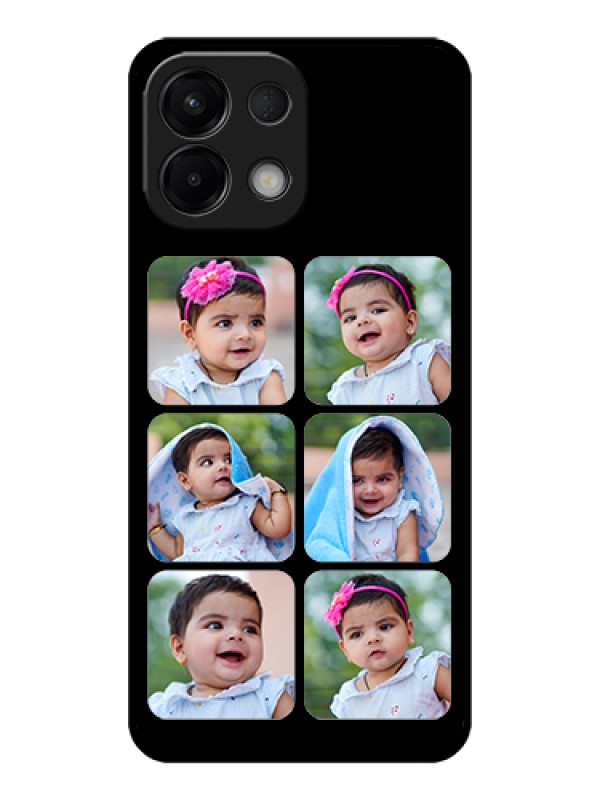 Custom Oppo K13 5G Custom Glass Phone Case - Multiple Pictures Design