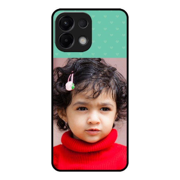 Oppo K13 5G Custom Glass Phone Case - Lovers Picture Design