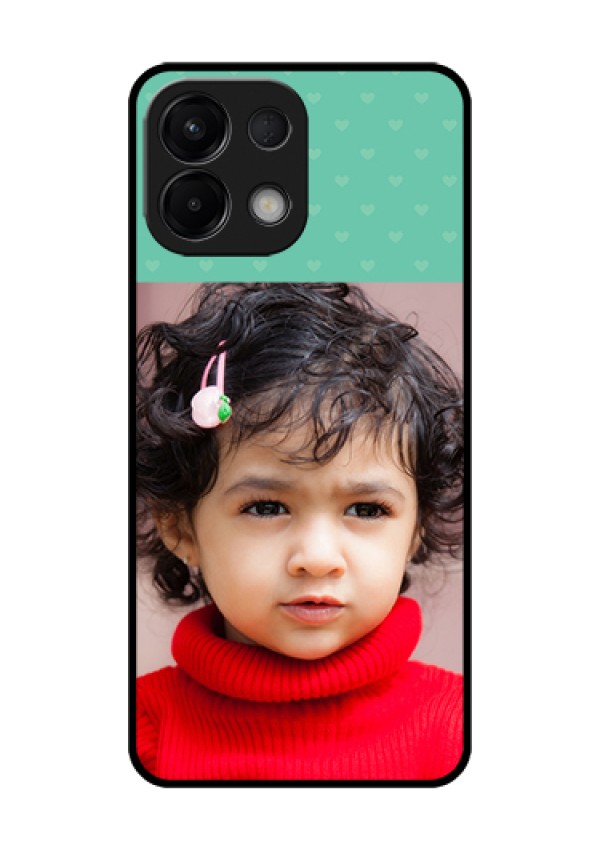 Oppo K13 5G Custom Glass Phone Case - Lovers Picture Design