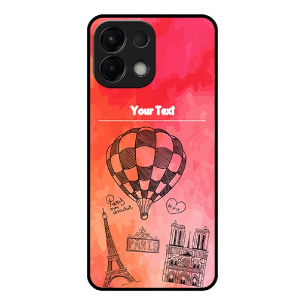 Oppo K13 5G Custom Glass Phone Case - Paris Theme Design