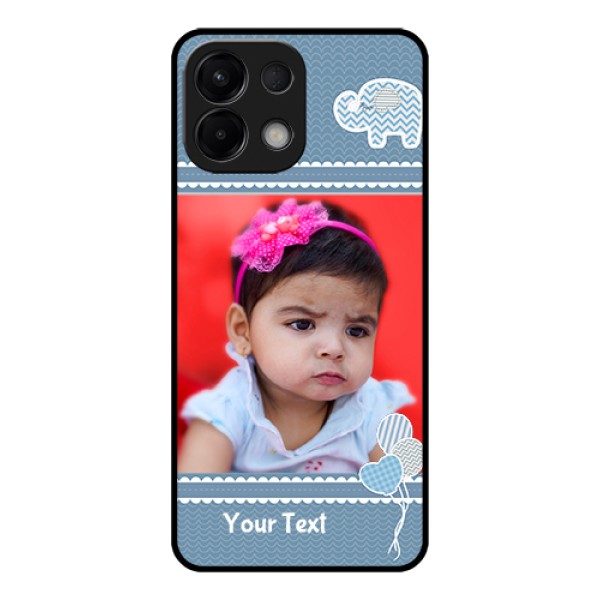 Oppo K13 5G Custom Glass Phone Case - With Kids Pattern Design Oppo K13 5G Custom Glass Phone Case - With Kids Pattern Design