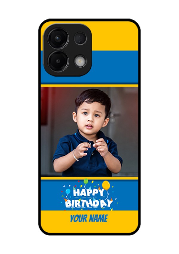 Oppo K13 5G Custom Glass Phone Case - Birthday Wishes Design
