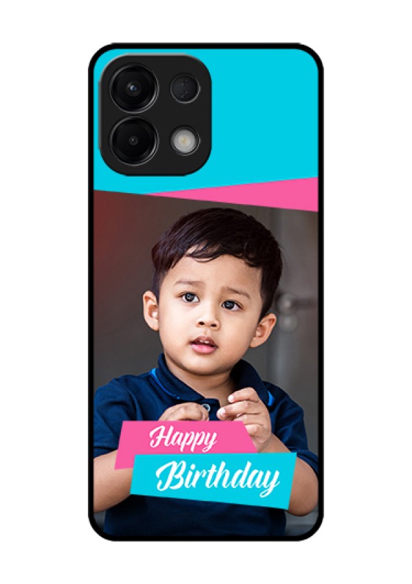 Oppo K13 5G Custom Glass Phone Case - Image Holder With 2 Color Design