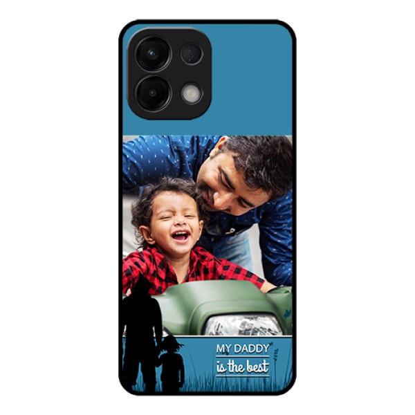 Oppo K13 5G Custom Glass Phone Case - Best Dad Design