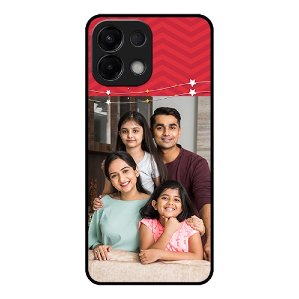 Oppo K13 5G Custom Glass Phone Case - Happy Family Design