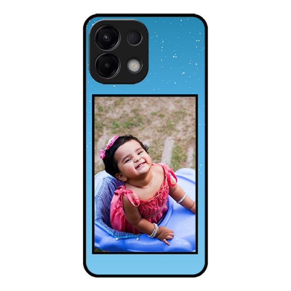 Oppo K13 5G Custom Glass Phone Case - Wave Pattern Colorful Design