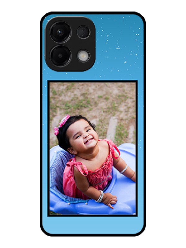 Custom Oppo K13 5G Custom Glass Phone Case - Wave Pattern Colorful Design