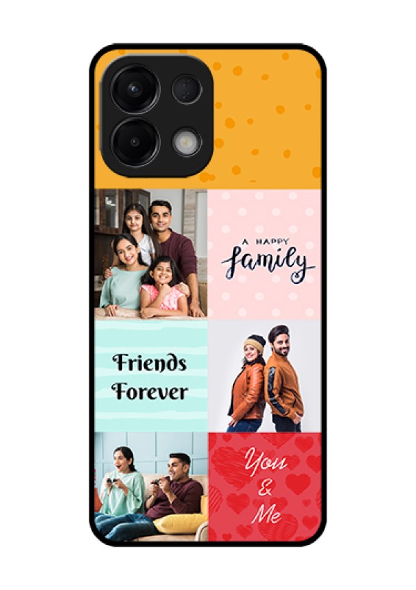 Oppo K13 5G Custom Glass Phone Case - Images With Quotes Design