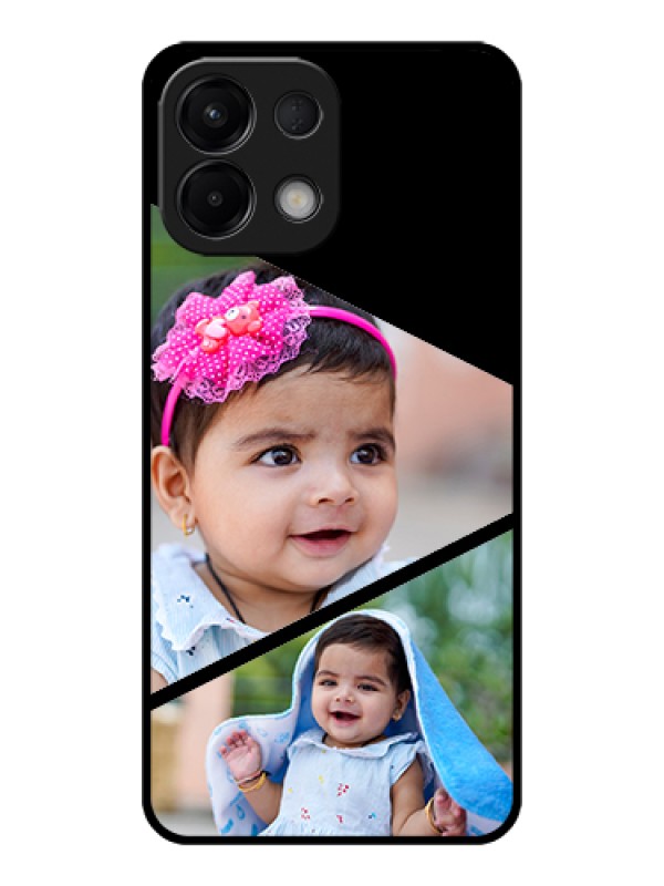 Custom Oppo K13 5G Custom Glass Phone Case - Semi Cut Design