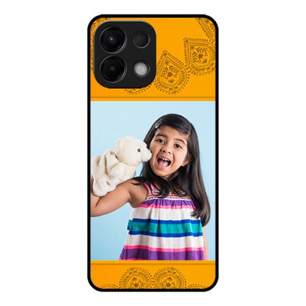 Oppo K13 5G Custom Glass Phone Case - Photo Wedding Design