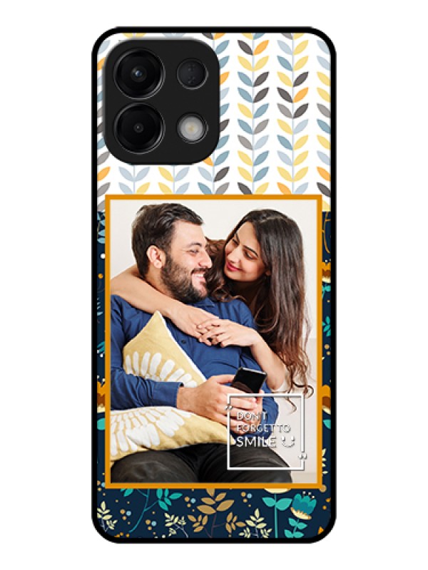 Custom Oppo K13 5G Custom Glass Phone Case - Pattern Design