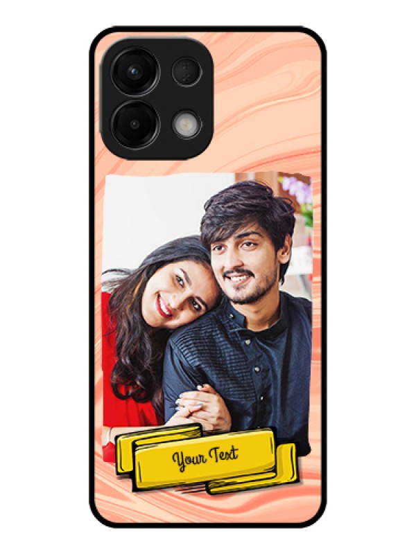 Custom Oppo K13 5G Custom Glass Phone Case - Marble Texture Design