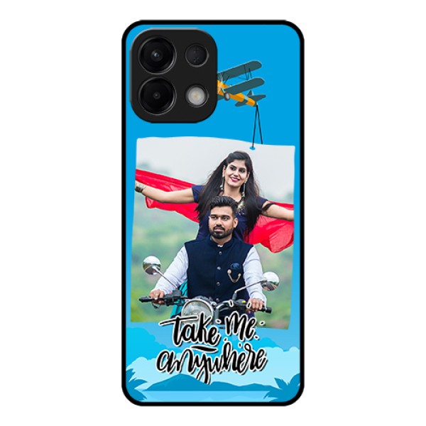 Oppo K13 5G Custom Glass Phone Case - Traveller Design