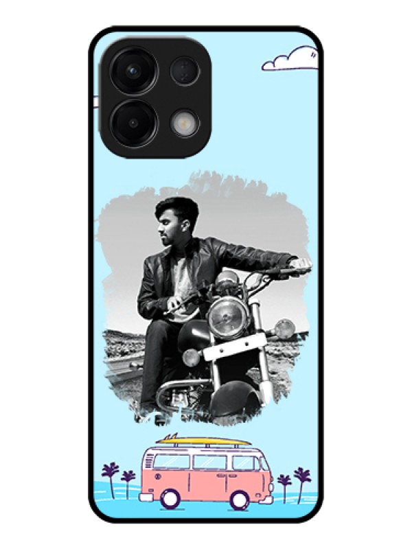 Custom Oppo K13 5G Custom Glass Phone Case - Travel & Adventure Design