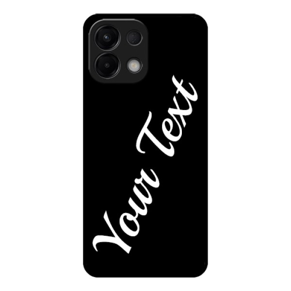 Oppo K13 5G Custom Glass Phone Case - With Your Name Design