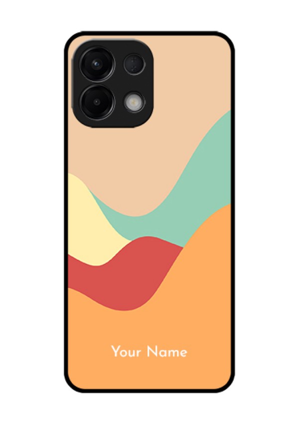 Oppo K13 5G Custom Glass Phone Case - Ocean Waves Multi - Colour Design