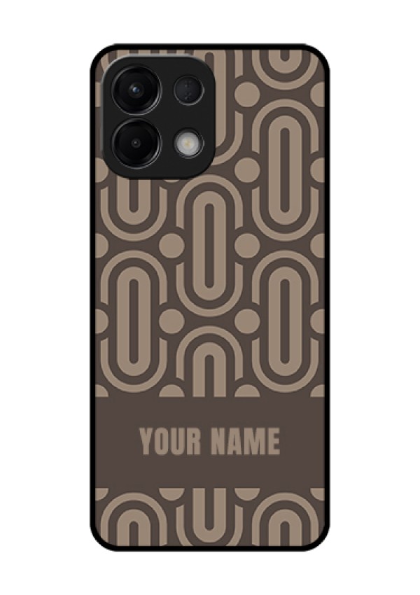 Oppo K13 5G Custom Glass Phone Case - Captivating Zero Pattern Design
