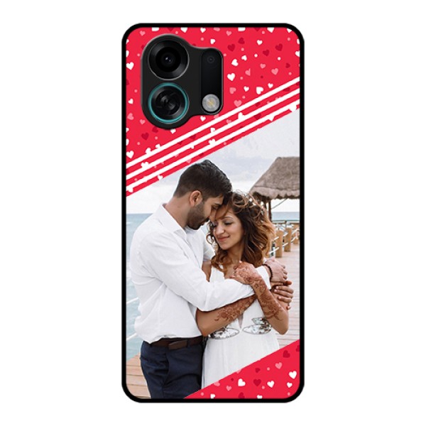 Oppo K13 Turbo 5G Custom Glass Phone Case - Valentines Gift Design