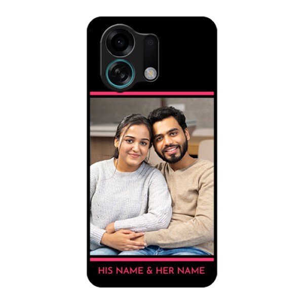 Oppo K13 Turbo 5G Custom Glass Phone Case - With Add Text Design
