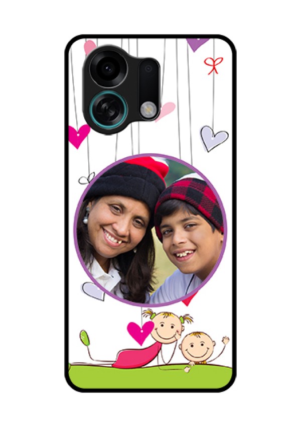 Oppo K13 Turbo 5G Custom Glass Phone Case - Cute Kids Phone Case Design