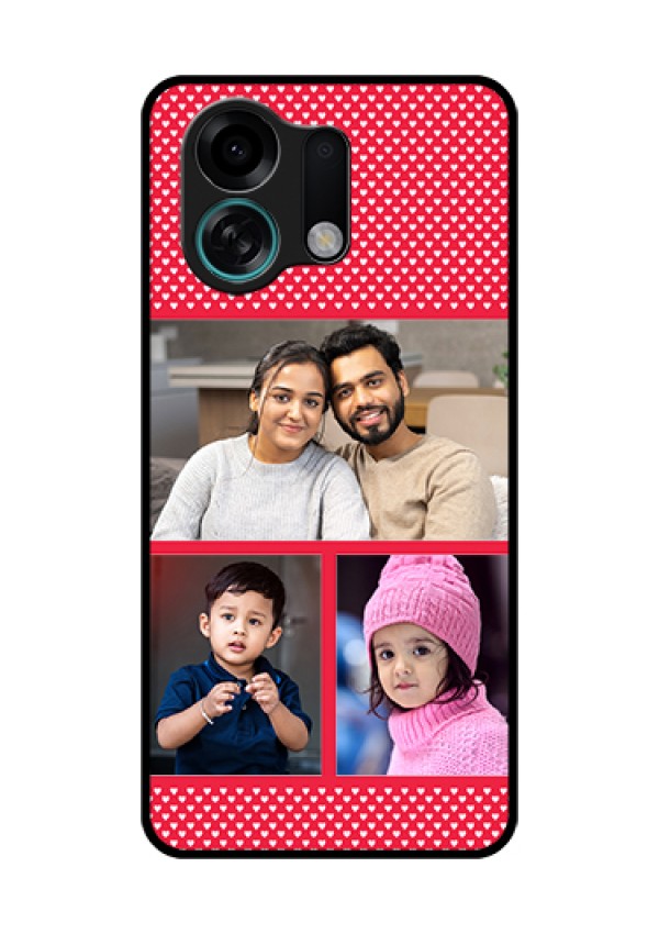 Oppo K13 Turbo 5G Custom Glass Phone Case - Bulk Photo Upload Design