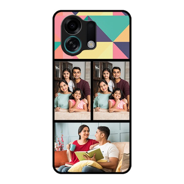Oppo K13 Turbo 5G Custom Glass Phone Case - Bulk Pic Upload Design