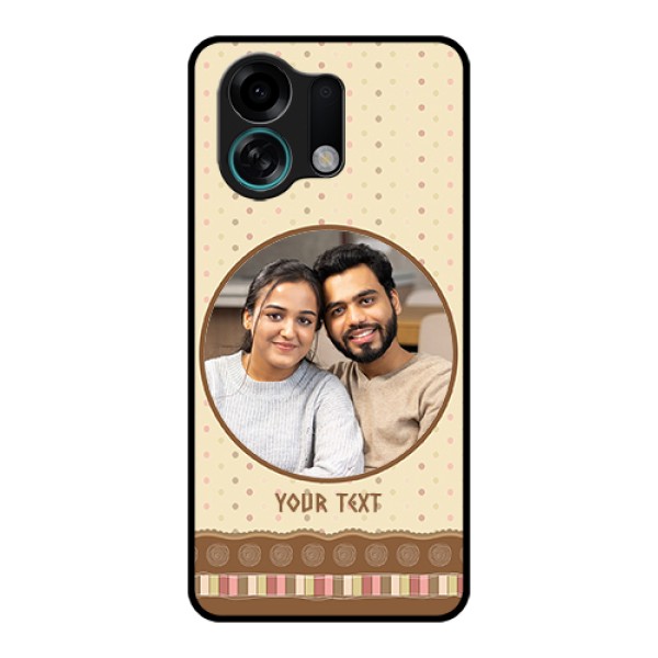 Oppo K13 Turbo 5G Custom Glass Phone Case - Brown Dotted Mobile Case Design Oppo K13 Turbo 5G Custom Glass Phone Case - Brown Dotted Mobile Case Design