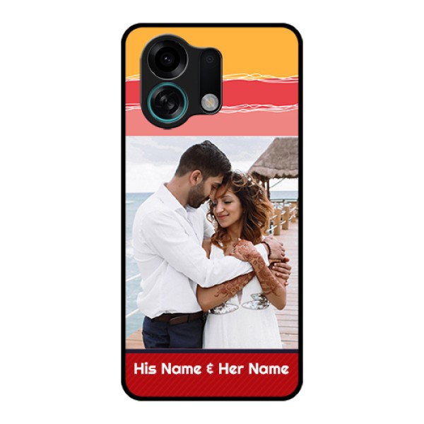 Oppo K13 Turbo 5G Custom Glass Phone Case - Colorful Case Design