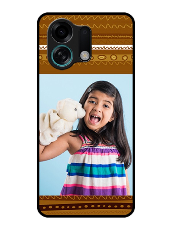 Custom Oppo K13 Turbo 5G Custom Glass Phone Case - Friends Picture Upload Design