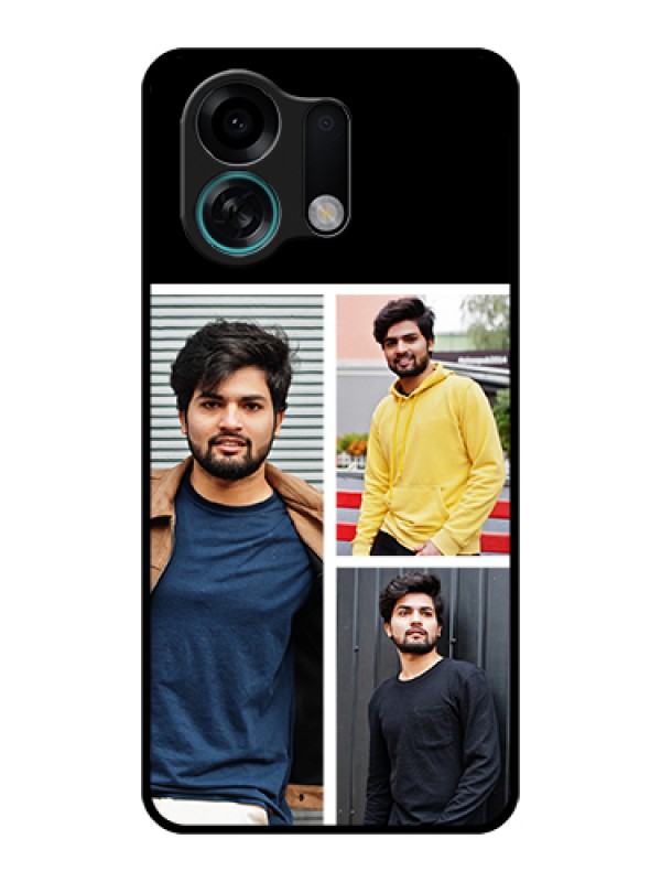 Custom Oppo K13 Turbo 5G Custom Glass Phone Case - Upload Multiple Picture Design