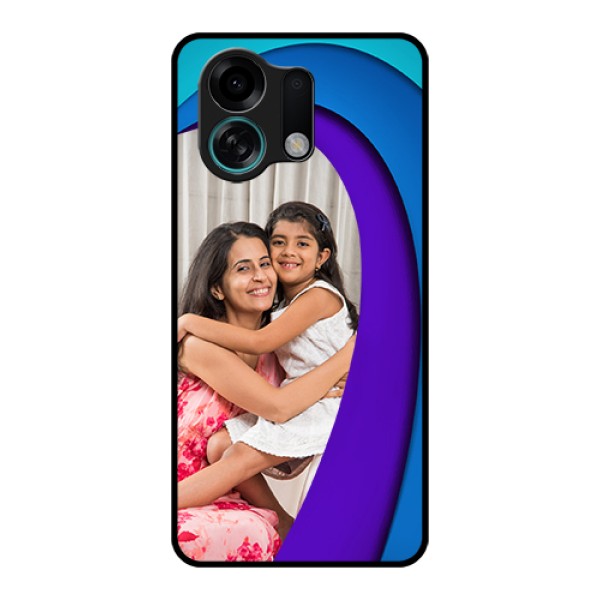 Oppo K13 Turbo 5G Custom Glass Phone Case - Simple Pattern Design