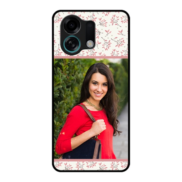 Oppo K13 Turbo 5G Custom Glass Phone Case - Stunning Floral Design