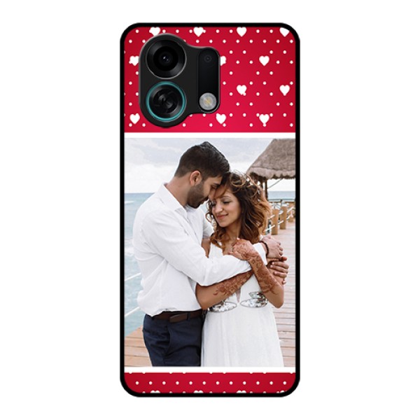Oppo K13 Turbo 5G Custom Glass Phone Case - Hearts Mobile Case Design Oppo K13 Turbo 5G Custom Glass Phone Case - Hearts Mobile Case Design