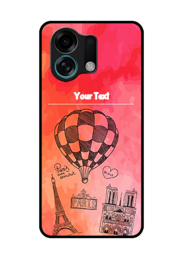 Oppo K13 Turbo 5G Custom Glass Phone Case - Paris Theme Design