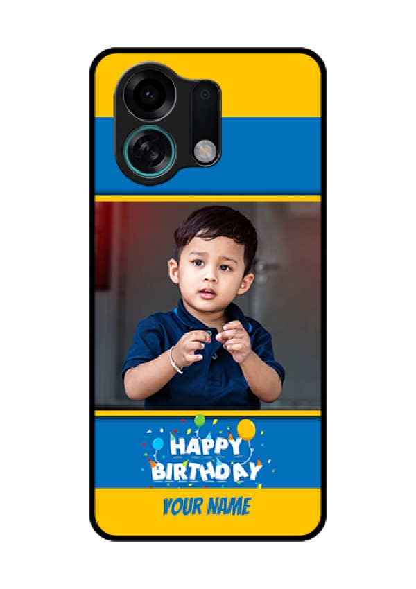 Oppo K13 Turbo 5G Custom Glass Phone Case - Birthday Wishes Design