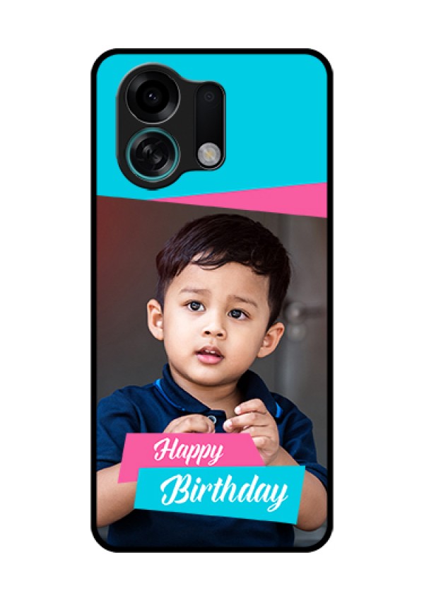 Oppo K13 Turbo 5G Custom Glass Phone Case - Image Holder With 2 Color Design