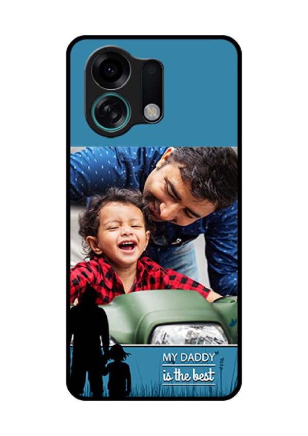 Oppo K13 Turbo 5G Custom Glass Phone Case - Best Dad Design