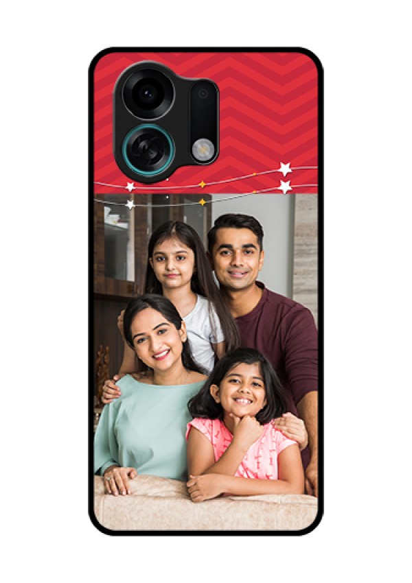 Oppo K13 Turbo 5G Custom Glass Phone Case - Happy Family Design