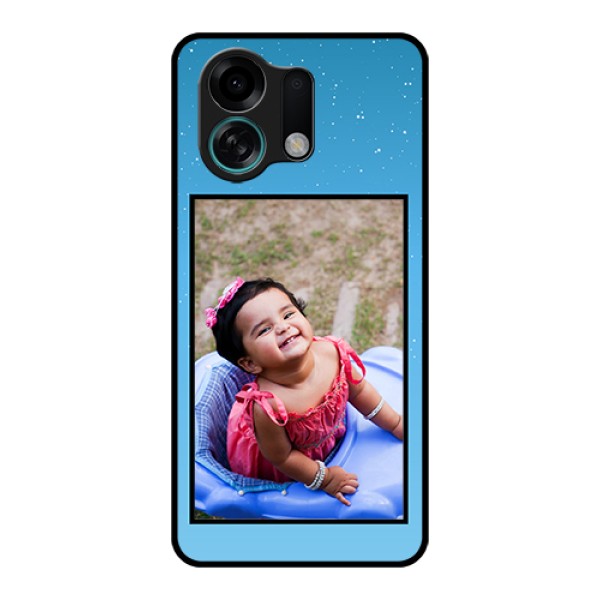 Oppo K13 Turbo 5G Custom Glass Phone Case - Wave Pattern Colorful Design