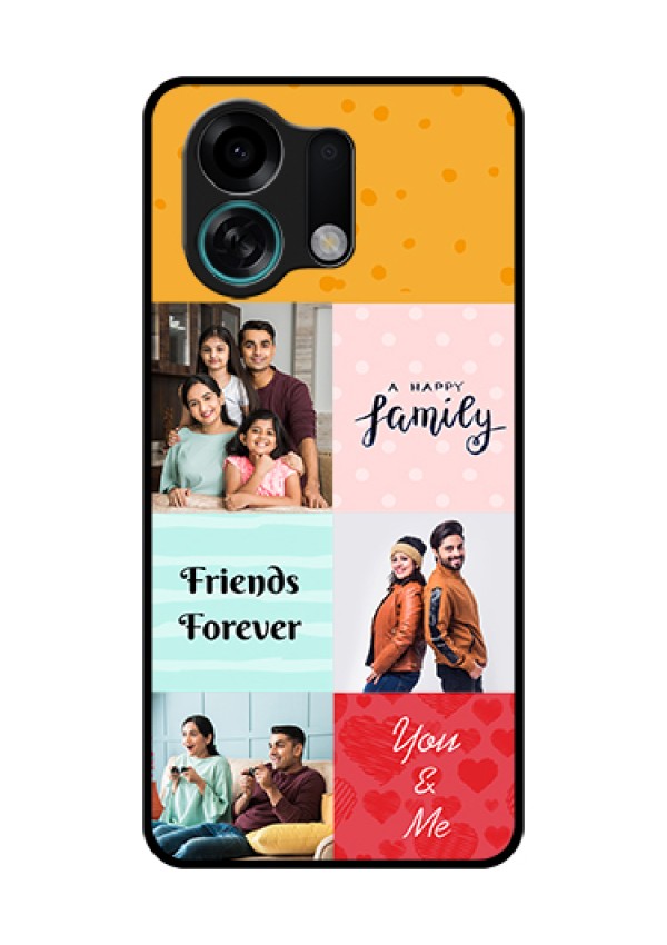 Oppo K13 Turbo 5G Custom Glass Phone Case - Images With Quotes Design