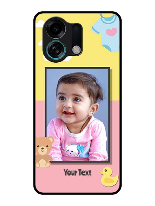 Custom Oppo K13 Turbo 5G Custom Glass Phone Case - Kids 2 Color Design