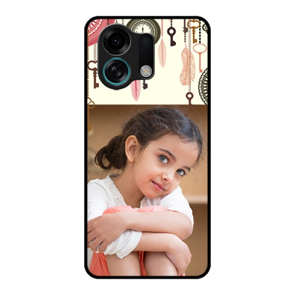 Oppo K13 Turbo 5G Custom Glass Phone Case - Boho Style Design