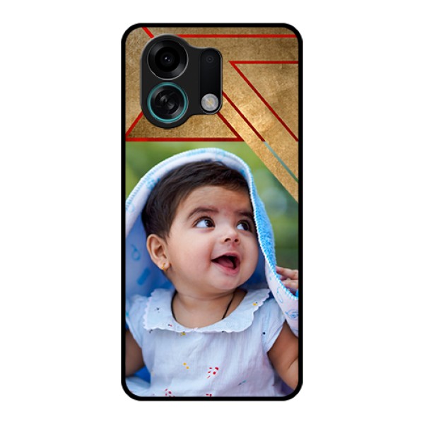Oppo K13 Turbo 5G Custom Glass Phone Case - Gradient Abstract Texture Design Oppo K13 Turbo 5G Custom Glass Phone Case - Gradient Abstract Texture Design