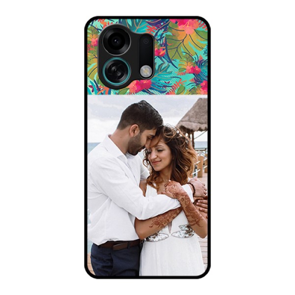 Oppo K13 Turbo 5G Custom Glass Phone Case - Watercolor Floral Design Oppo K13 Turbo 5G Custom Glass Phone Case - Watercolor Floral Design